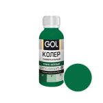 Паста колеровочная GOL № 60 Темно-зеленый 100 мл