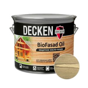 Масло-лазурь DECKEN Bio Fasad Oil Wood Орех 2,5 л