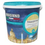 Краска декоративная ARTIGIANO Travertino 7,5л белая