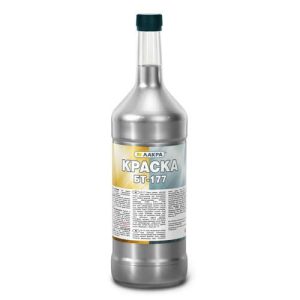 Краска алкидная ЛАКРА БТ-177 серебрянка 0,5л