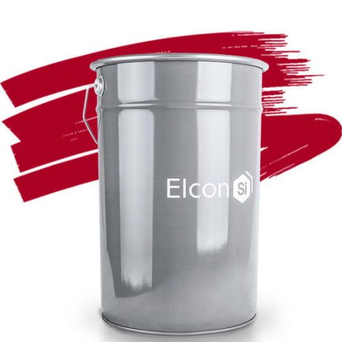 Эмаль Термостойкая Elcon красная 25кг