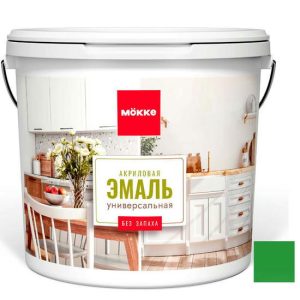 Эмаль акриловая Mokke 12830 Алтайские Луга полуглянцевая 2 кг