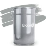 Эмаль Термостойкая Elcon КО-8101 серебристо-серая 25кг