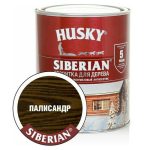 Антисептик HUSKY SIBERIAN полуматовый палисандр 0,9л