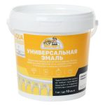 Эмаль акриловая белая глянцевая Эксперт 1кг