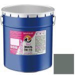 Эмаль Novocolor ПФ-115 серая матовая 25 кг