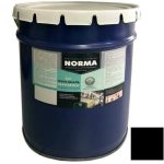 Грунт-эмаль 3 в 1 Novocolor черная матовая 20 кг