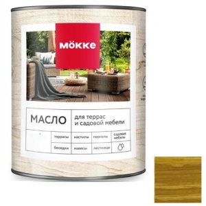 Масло для террас Mокке 9615 дуб 1,8 л