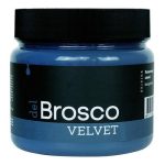 Краска акриловая DEL BROSKO Velvet интерьерная матовая 400мл полночный синий