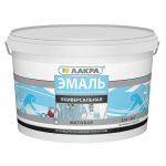 Эмаль акриловая Лакра универсальная матовая 2,5 кг