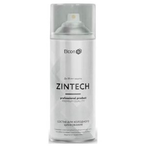 Грунт аэрозольный ELCON Zintech цинконаполненный 520мл