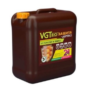 Биозащита-дерево VGT тонированная в желтоватый оттенок 10 кг
