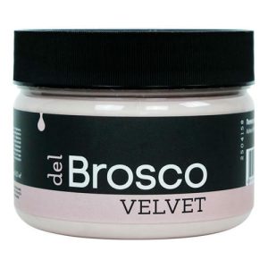 Краска акриловая DEL BROSCO Velvet интерьерная 0,25л розовая