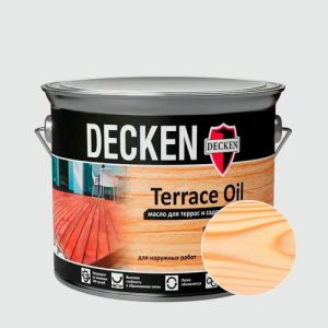 Масло DECKEN Terrase Oil Spice для террас Бесцветный 2,5 л