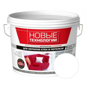 Краска НОВЫЕ ТЕХНОЛОГИИ Интерьерная 14 кг
