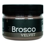 Краска акриловая DEL BROSCO Velvet интерьерная 0,25л коричневая