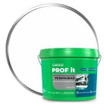 Краска акриловая ЛАКРА Prof it резиновая для всех типов поверхностей белая 14кг