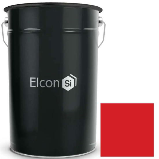 Эмаль Elcon КО-198 300 градусов красная 25 кг