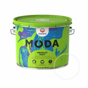 Краска ESKARO Moda Absolute Matt для стен и потолков Бесцветный 2,7 л