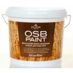 Краска для OSB-плит акриловая OLIMP белая матовая (5л)