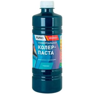 Паста колеровочная универсальная Pufas Decoself 15 бирюзовая 0,45 л