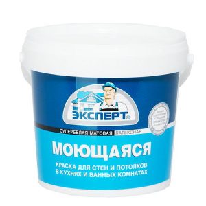 В/Д краска МОЮЩАЯСЯ с/б Эксперт 1,3кг
