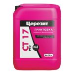 Грунт акриловый CERESIT CT17 Pro универсальный 5л