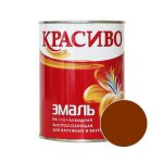 Эмаль КРАСИВО ПФ-115 Шоколадный 0,8 кг