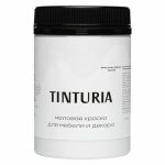 Краска для мебели и декора TINTURIA 0,35кг бриллиантовый белый