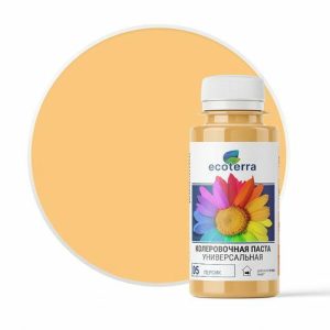 Паста колеровочная ECOTERRA персик N5 0,1л