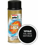 Эмаль JOBI аэрозольная матовая черная 400мл