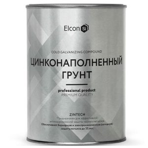 Грунт-эмаль цинконаполненная Elcon Zintech 1 кг