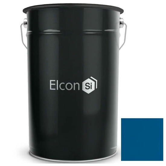 Грунт-эмаль по ржавчине Elcon 3 в 1 матовая Ral 5005 синяя 25 кг
