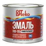 Витеко Эмаль ПФ-115 салатная 0,8 кг