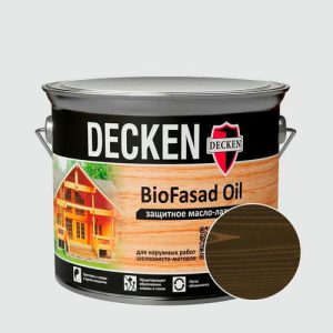 Масло-лазурь DECKEN Bio Fasad Oil Spice Гвоздика 2,5 л