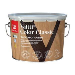 Лазурь фасадная Tikkurila Valtti Color Classic 700014016 база EC бесцветная 9 л