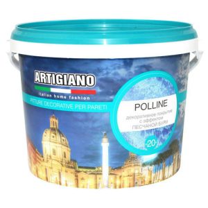 Краска декоративная ARTIGIANO Polline 2,5л перламутровая