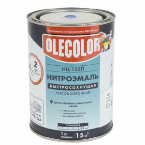 Эмаль НЦ-132П Olecolor синяя 0,7 кг