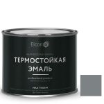 Эмаль термостойкая Elcon Max Therm 700 градусов графит 0,4 кг