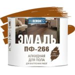 Эмаль для пола Proremontt ПФ-266 желто-коричневая 2,7 кг