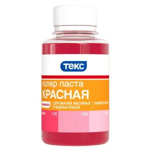 Паста универсальная № 1 Красная 0.1л /Текс