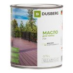 Масло для террас DUSBERG шелковисто-глянцевое 0,75л бесцветное