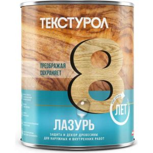 Средство для защиты древесины Текстурол Лазурь 14005 бесцветное 1 л
