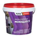 Краска моющаяся Pufas Decoself белая (1,4 кг)