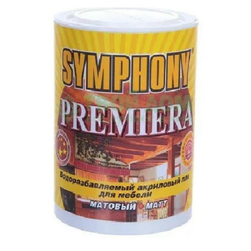 Лак мебельный Symphony Premiera матовый база EP 3/2,7 л