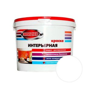 Краска ЭММИКС Интерьерная Белый 1,3 кг