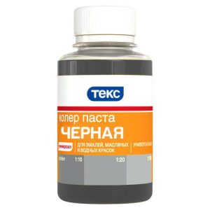 Паста универсальная № 11 Чёрная 0.1л /Текс