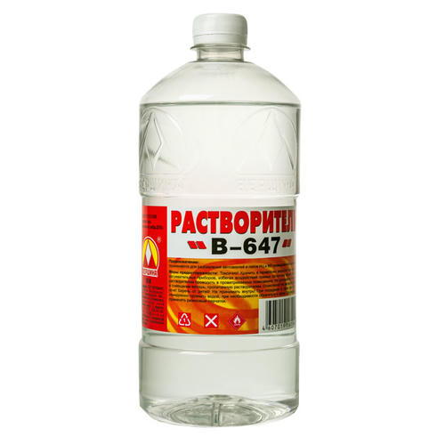 Растворитель 647 ВЕРШИНА 1л