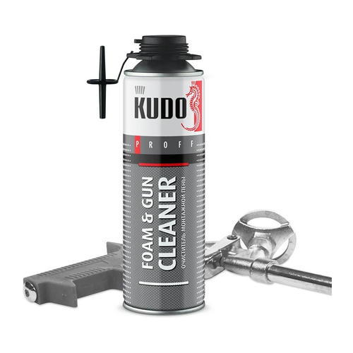 Очиститель монтажной пены Kudo Proff Foam&Gun Cleaner (0,65 л) — изображение 2