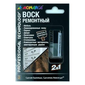 Воск ремонтный MONARCA 2в1 черный/темно-серый 7,5г